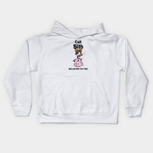 Chibi Cait Sith Believes In You Final Fantasy 7 Kids Hoodie